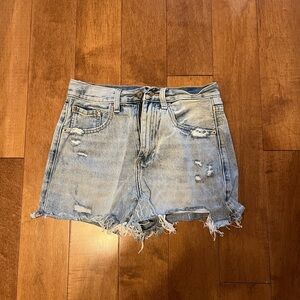 PISTOLA LIGHTWASH BLUE JEAN SHORTS